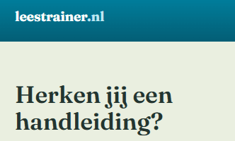 handleiding herkennen