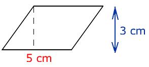 kristal optioneel Onaangenaam Parallellogram: oppervlakte