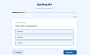Dictee midden groep 4