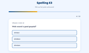 Spelling oefenen