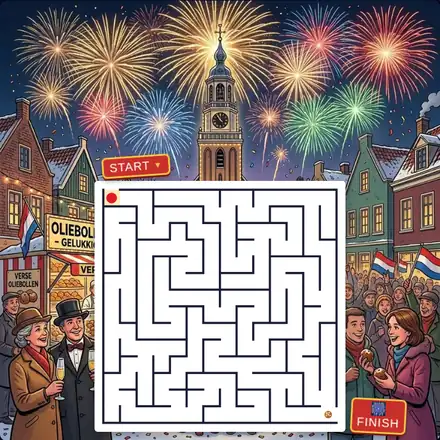 Oud en nieuw doolhof